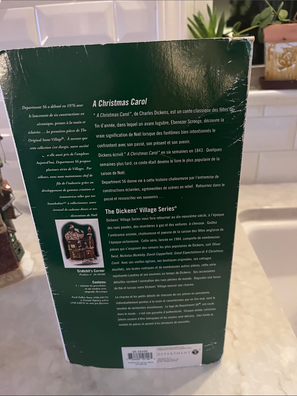 Department 56 dickens village a Christmas carol cratchits corner - Picture 12 of 14